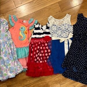 Bundle of 5 Girls Dresses